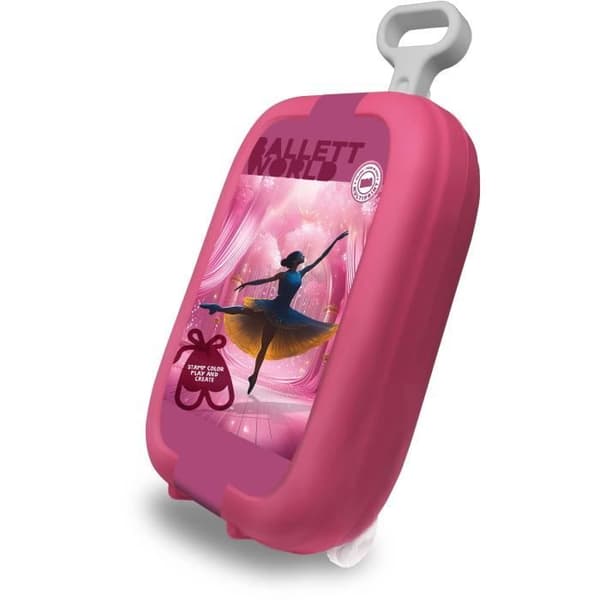 Trolley - MULTIPRINT - 64106 - 7 balletstempler. 5 blyanter. 18 tuscher