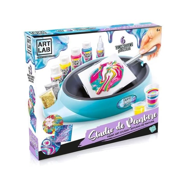 Canal Toys - Kunstlaboratorium - Maleri med hældeeffekter for alderen 6 år og opefter - ART 010