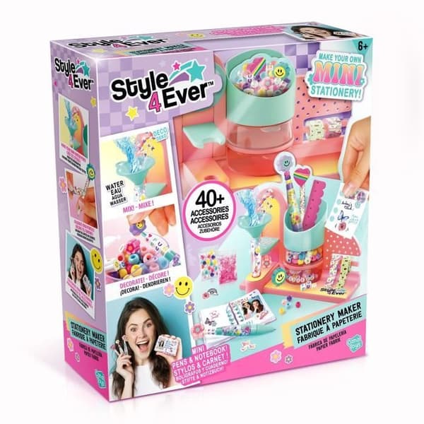 Canal Toys - STIL FÖR ALLA - Mini Stationery Factory: minipennor, blyertspennor och anteckningsböcker - OFG 323