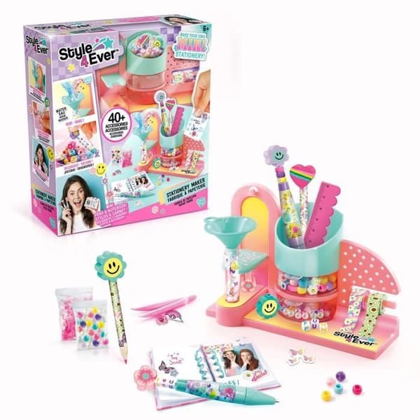 Canal Toys - STIL FÖR ALLA - Mini Stationery Factory: minipennor, blyertspennor och anteckningsböcker - OFG 323