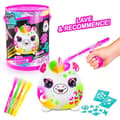 Pikkukuva 3 / 6: Canal Toys - Airbrush-pehmolelu - Neonvärinen Squish-pehmotynnyri tusseilla ja sapluunoilla - AIR 022