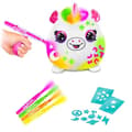 Pikkukuva 5 / 6: Canal Toys - Airbrush-pehmolelu - Neonvärinen Squish-pehmotynnyri tusseilla ja sapluunoilla - AIR 022