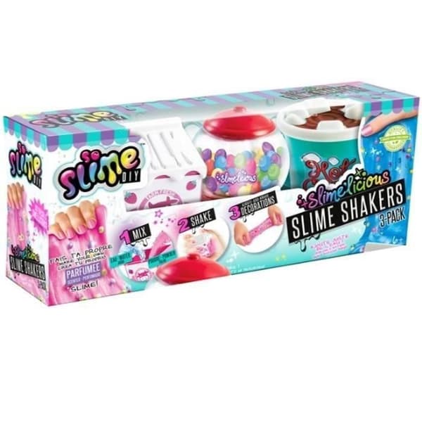 Canal Toys - Slimelicious - Kreativt kit för att göra 3 doftande slimes - 5 dofter att samla - SSC 191