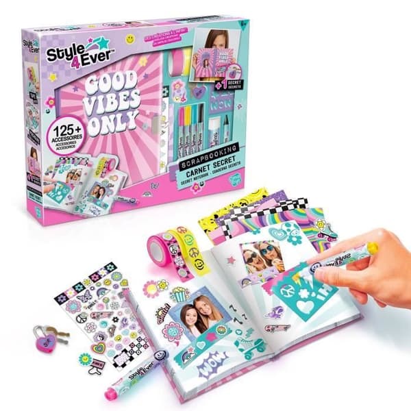Canal Toys - Style For Ever - Hemlig scrapbooking-anteckningsbok - OFG 298