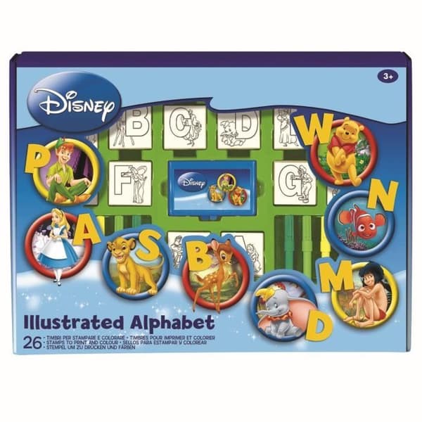 Den illustrerade alfabetsboxen - MULTITRYCK - 1936 - Disney
