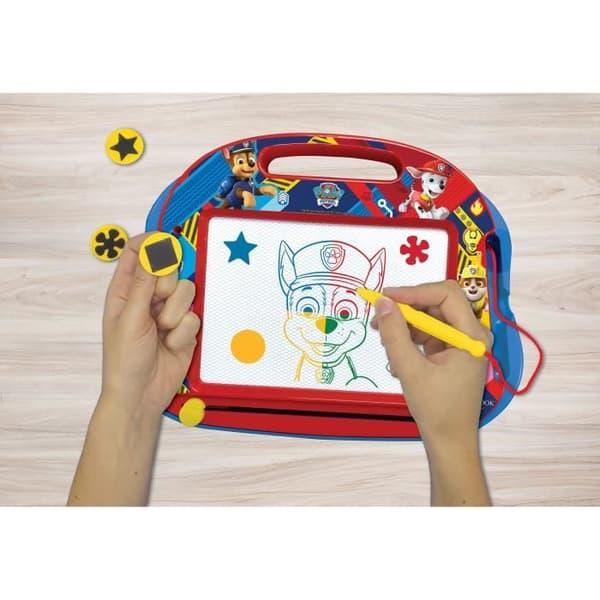 Paw Patrol A5 Magisk Tavle med Magnetisk Tilbehør til Tegning i Farver - LEXIBOOK