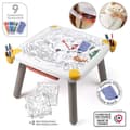 Miniatyrbild 1 av 5: Smoby - Kreativt barnbord - Raderbar filt för bordet + 2 stora målarbilder - 3 förvaringsfack - Från 3 år