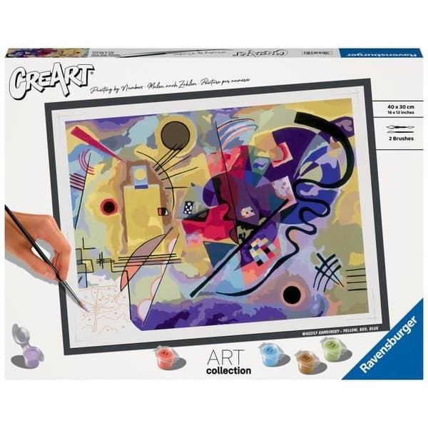 CreArt storformat 30x40 cm Kandinsky, Från 12 år, 23650, Ravensburger