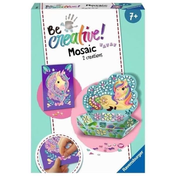 Ravensburger - Enhjørning Mosaik - Fra 7 år