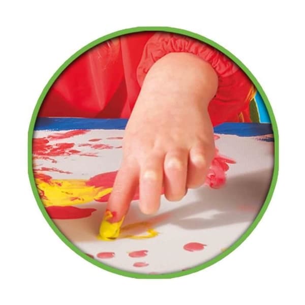 SES CREATIVE ECO fingerfärg - 4 färger - från 2 år
