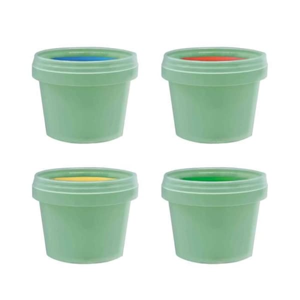 SES CREATIVE ECO fingerfärg - 4 färger - från 2 år