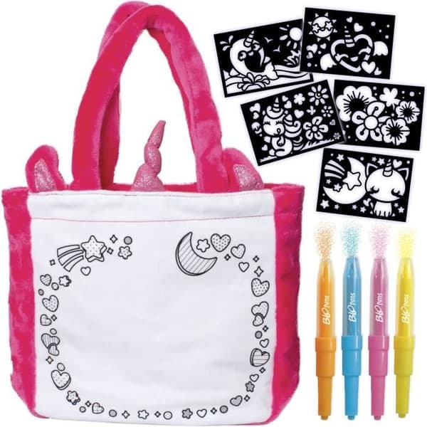 Blopens - LANSAY - Styl'bag - 5 stencils - 1 enhjørningspose - Fra 6 år