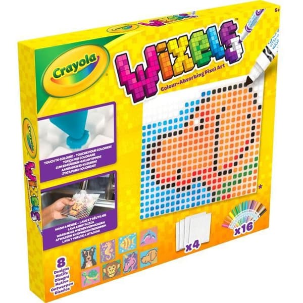 Kreativ dyreæske - CRAYOLA - Wixels