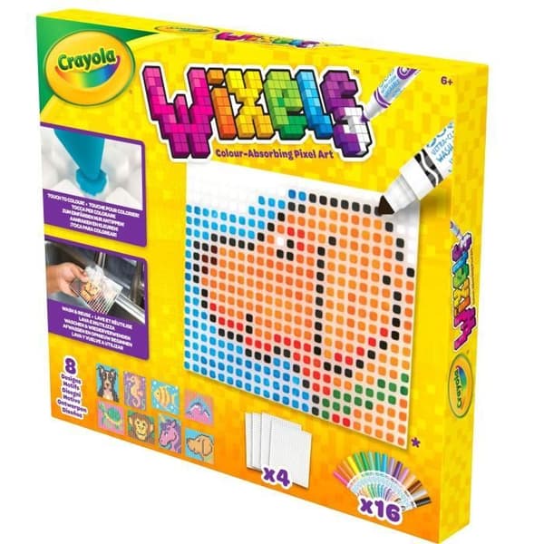 Kreativ dyreæske - CRAYOLA - Wixels