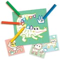 Miniatyrbild 5 av 6: SES CREATIVE Mitt första 3-i-1-kit för fingermålning, färgläggning och självhäftande former
