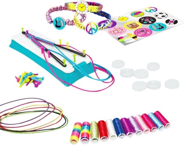 OBOSOE venskab armbånd maker kit, DIY håndværk sæt smykker maker, gaver, fest forsyning og rejser