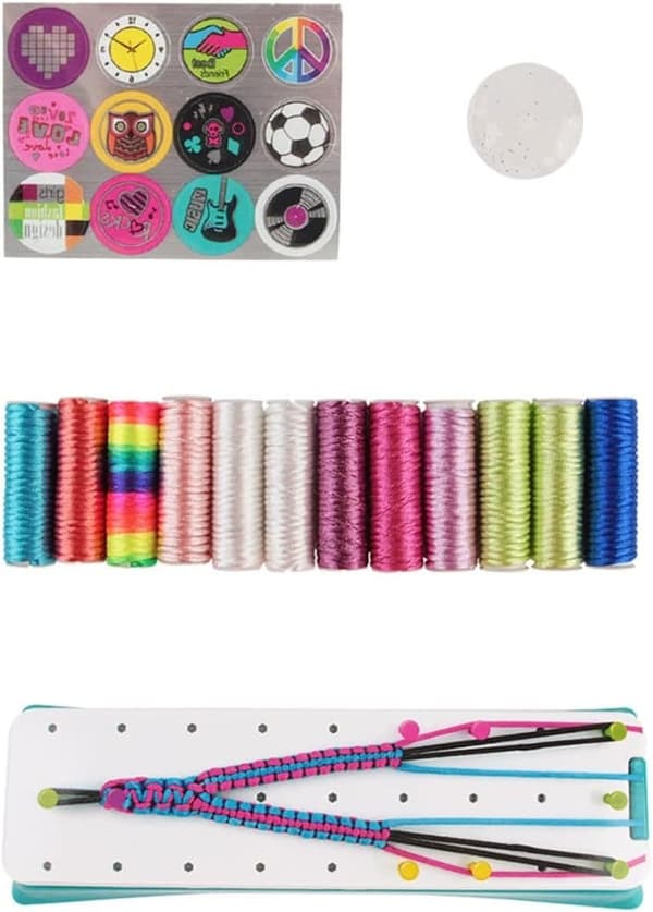OBOSOE venskab armbånd maker kit, DIY håndværk sæt smykker maker, gaver, fest forsyning og rejser