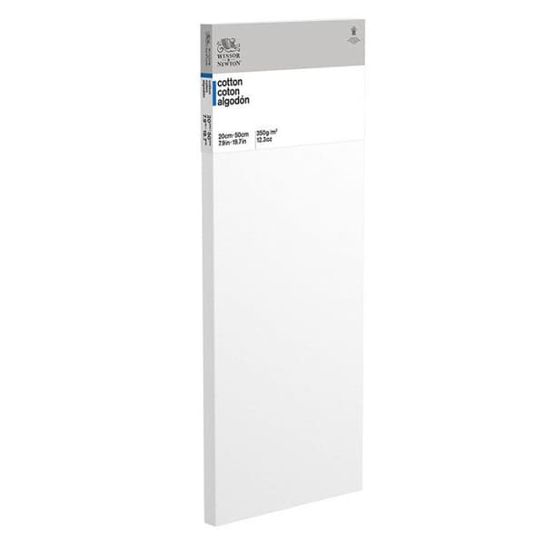 Bomullsram - Winsor &amp; Newton - 20x50cm - granram - 350g/m² canvas