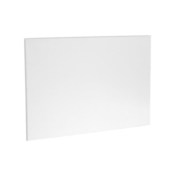 Canvasram - MEGACREA DIY - 30 x 40 cm - 380 g/m² - Vit - Rektangel