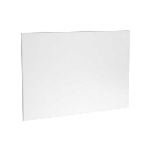Canvasram - MEGACREA DIY - 30 x 40 cm - 380 g/m² - Vit - Rektangel