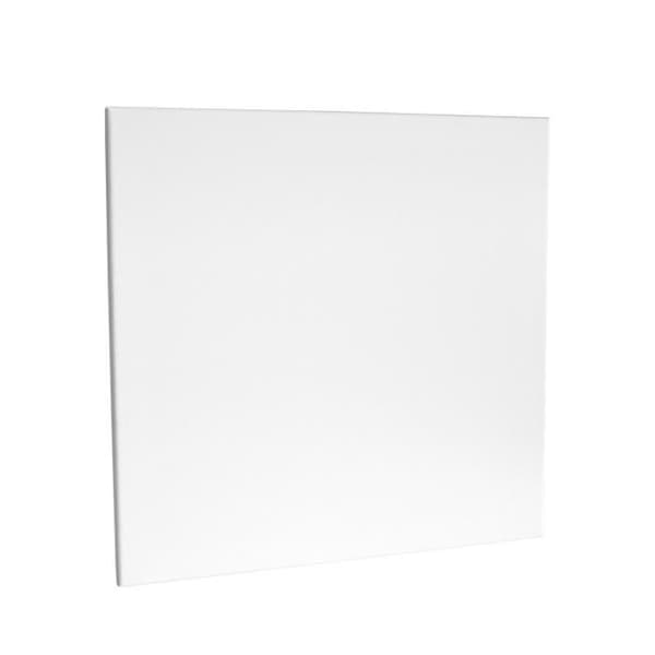 Dukomsatt chassi - MegaCrea DIY - 40 x 40 cm - 380 g/m² - Vit - Trä