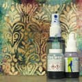 Miniatyrbild 4 av 5: AURA INK Renesans alkoholbläck för glas metall violett 15ml 129 LILA