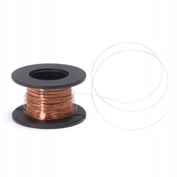 15m 0,1mm præcision kobbertråd til elektronik