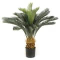 Miniatyrbillede 1 af 2: Emerald kunstigt Cycas Revoluta-træ i potte 80 cm