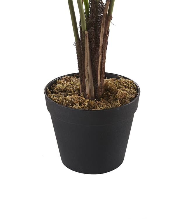 Kunstig Plante Grøn Cement og Mos 122 cm Dekorativ Indendørs Sigøjnerblad Falsk Gulvplante med Justerbar Stænger Tilbehør til Stue Værelset