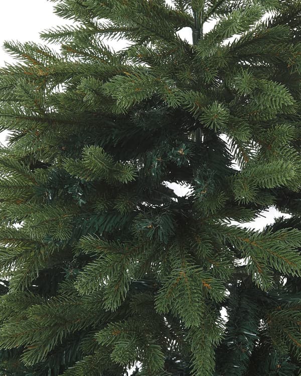 Kunstigt juletræ Grøn PVC Metal Base 180 cm Traditionel Stil