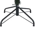 Miniatyrbillede 5 af 6: Kunstigt Juletræ Grønt PVC Syntetisk Metal 180 cm Forbelyst Sne Frostet Flokkede Grene LED Lys