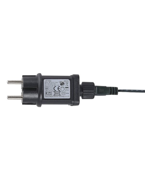 Kunstigt Juletræ Grønt PVC Syntetisk Metal 180 cm Forbelyst Sne Frostet Flokkede Grene LED Lys