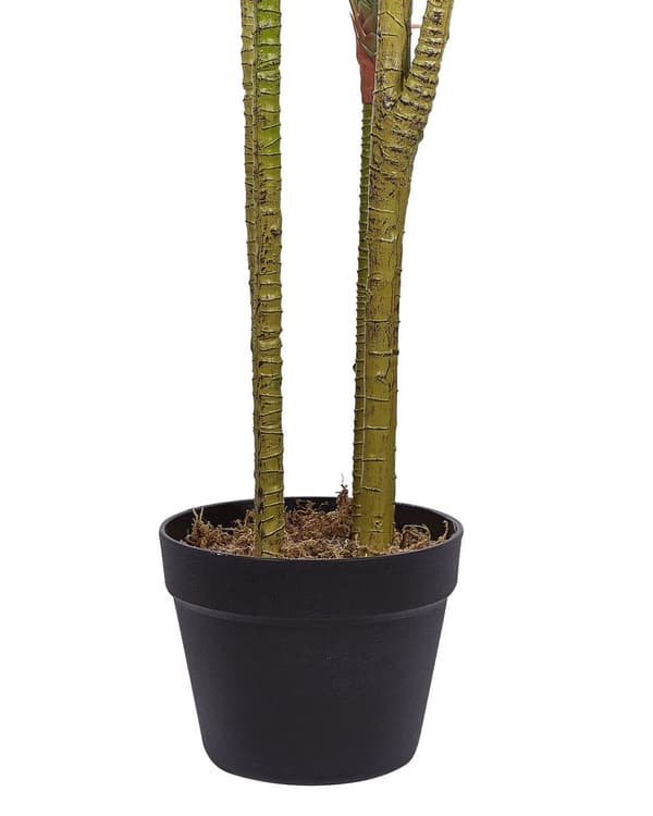 Kunstig Plante Grøn Syntetisk Plastik og Mos 147 cm Urtepotteskjuler med Falsk Plante til Gulv Dekorativ Stue Indendørs Tilbehør Entré Design