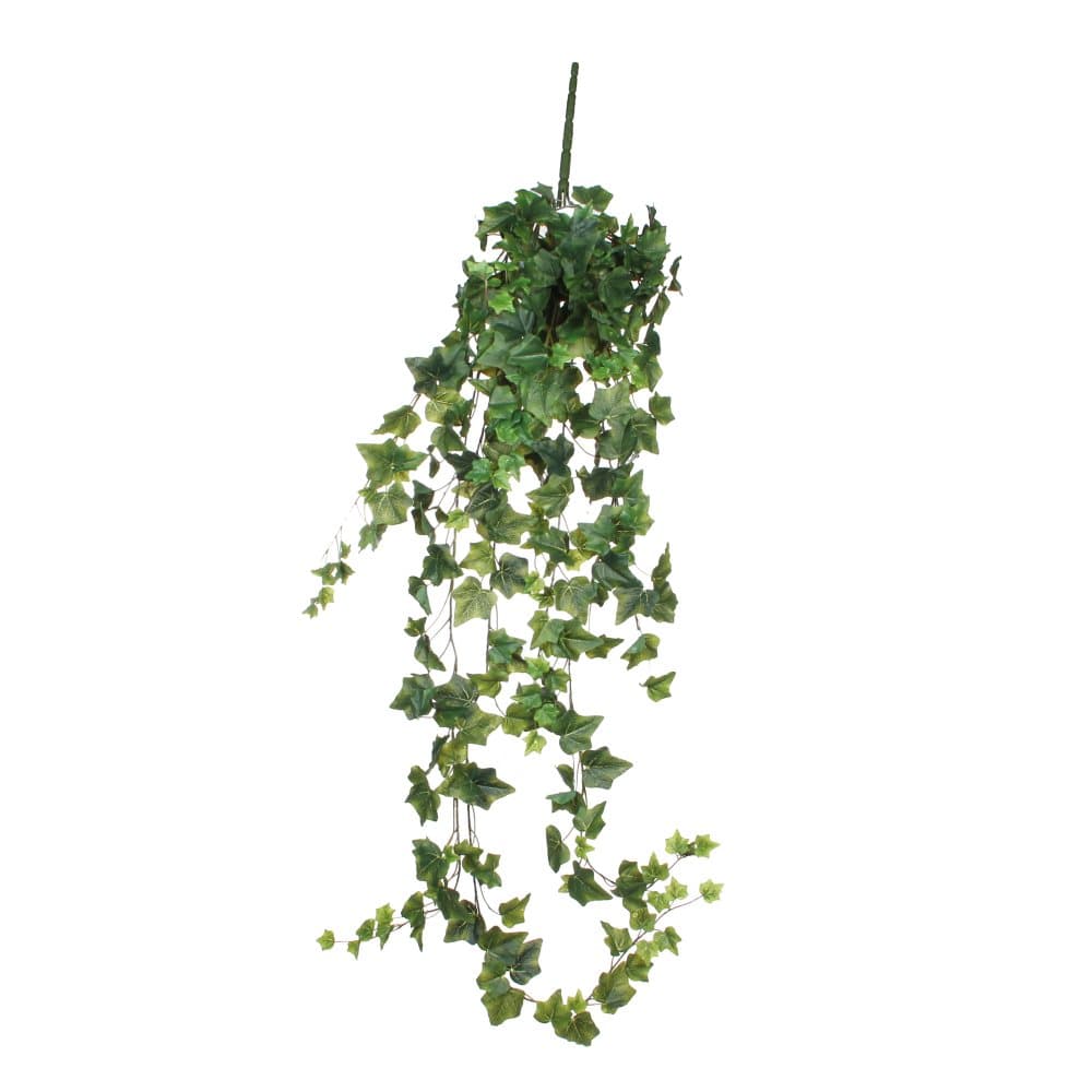 Mica Decorations Murgröna konstgjord hängväxt - L24 x B15 x H130 cm - Grön