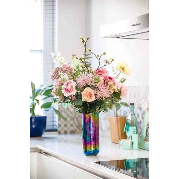 Emerald kunstig buket Mystic Summer 65 cm flerfarvet