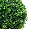 Miniatyrbilde 4 av 6: vidaXL Kunstige buksbomplanter med potte 2 stk ballformet 32 cm grønn