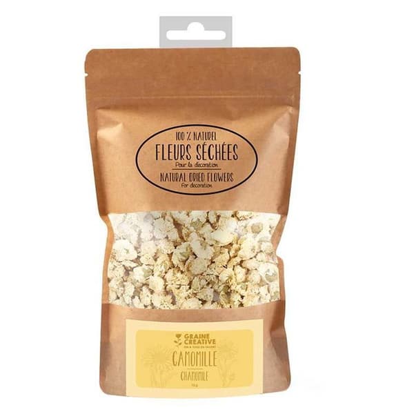 Kamomill torkade blommor - Deco Bougie Tvål Beige