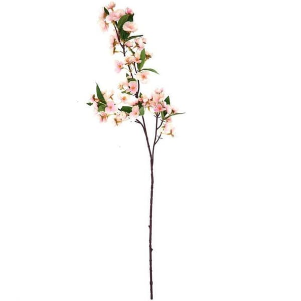 Rosa körsbärsblomsgren - 74 cm