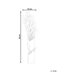 Miniatyrbild 3 av 5: Torkad Blombukett Naturlig 58 cm Insvept i Brunt Papper Naturlig Bordsdekoration Hemtillbehör Vardagsrum Matsal