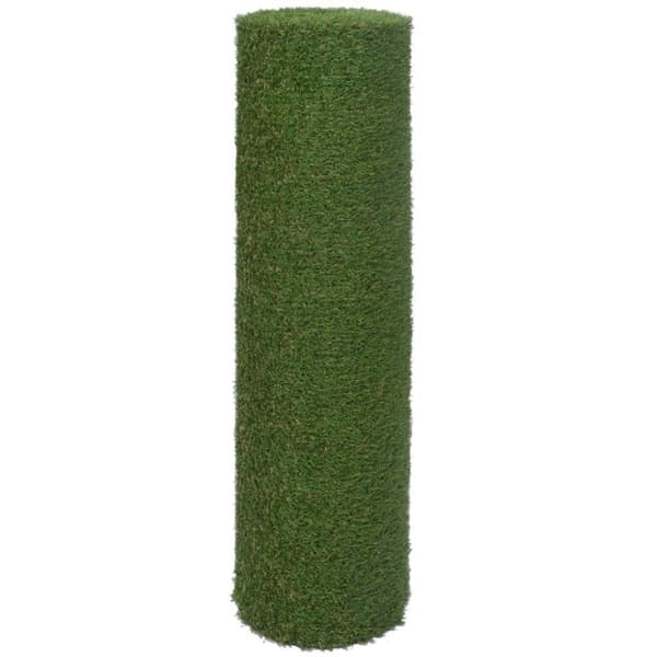 vidaXL Konstgräsmatta 1x5 m/20 mm grön