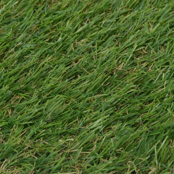 vidaXL Konstgräsmatta 1x5 m/20 mm grön