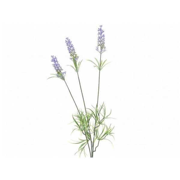 Faux lavendelbukett - LAVANDA SPRAY 62CM - Violett - Dona luminosità - Abbellisce - Composta da 3 flowers