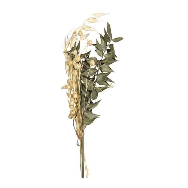 Bukett av naturliga torkade blommor