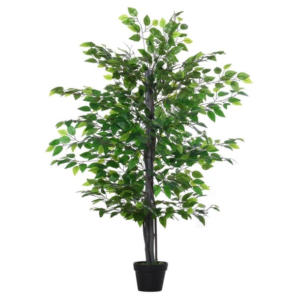 Rootz kunstige planter - Grøn - Pe, Pp, Cement - 7,87 cm x 7,87 cm x 57,08 cm