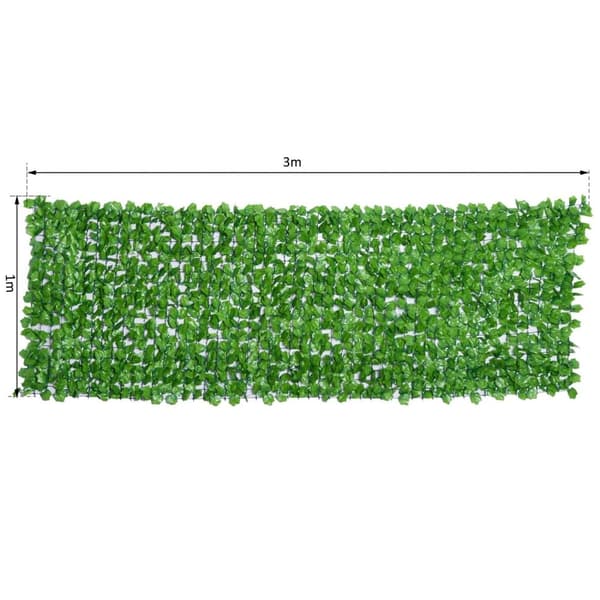 Rootz keinotekoinen pensas - Groen - Stof, Pe - 118,11 cm x 39,37 cm x cm