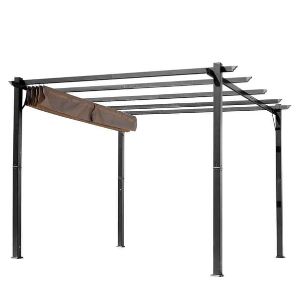 Rootz Pergola - Pergola Gazebo - Have Pergola - Grå+brun