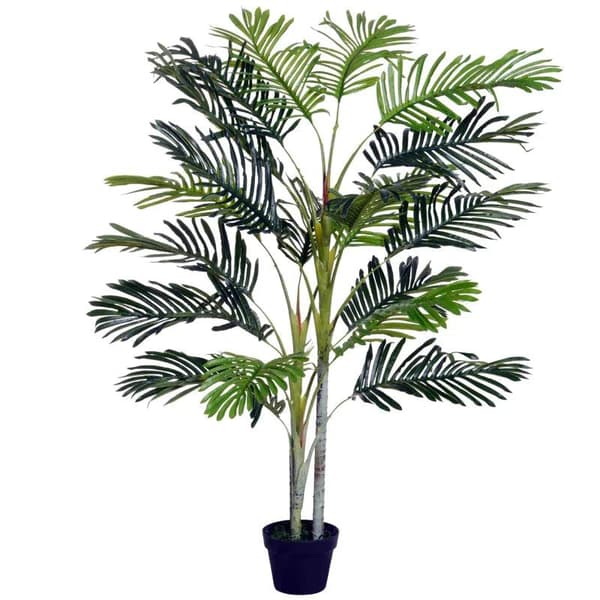 Rootz Kunstig Palme - Kunstig Plante Med Plantepotte - Faux Palme - Grøn - Plast - 150cm