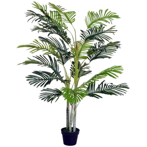 Rootz Kunstig Palme - Kunstig Plante Med Plantepotte - Faux Palme - Grøn - Plast - 150cm