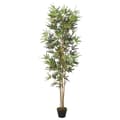 Miniatyrbillede 1 af 4: vidaXL kunstigt bambustræ 828 blade 150 cm grøn