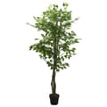 Pikkukuva 2 / 5: vidaXL Tekokasvi viikunapuu 1008 lehteä 180 cm vihreä